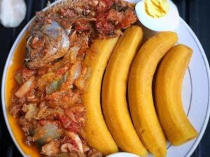 Boiled Plantain
